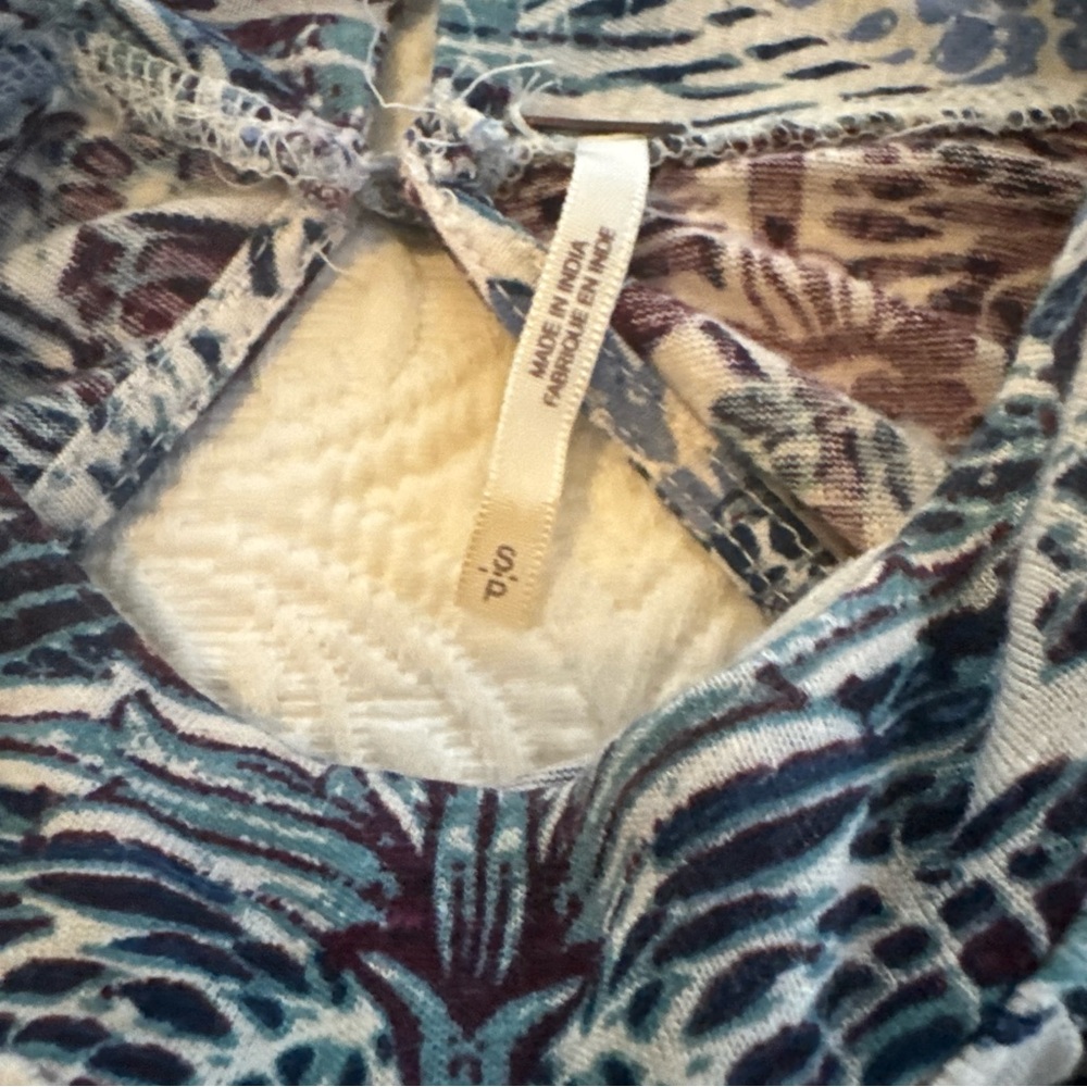 Free People Multicolor Patterned Tunic - Picture 7 of 9